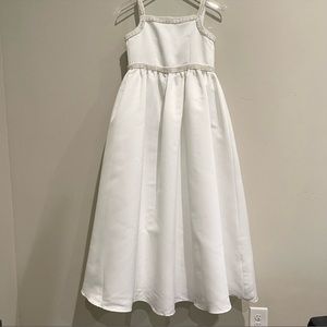 Young girls Special Occassion Dress with Crystals s 6